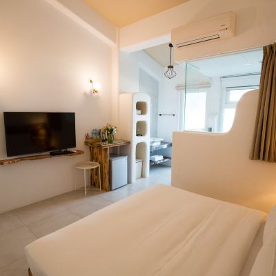 海景雙人房（附面海陽台） 小徑民宿-後壁湖海景館優惠