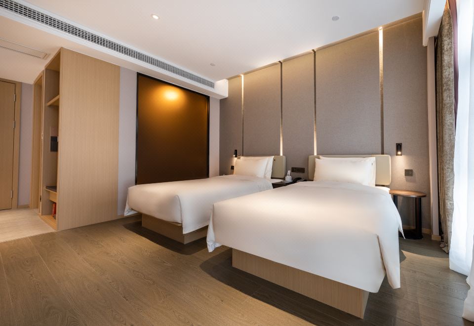 高级双床房【记忆枕+裸棉床品+普兰特床垫】