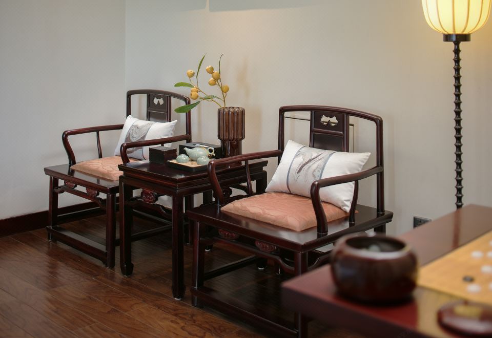 江景棋文化主题双床房