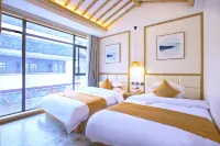 Hongcun Qiwu travel selection of Huizhou style landscape B & B