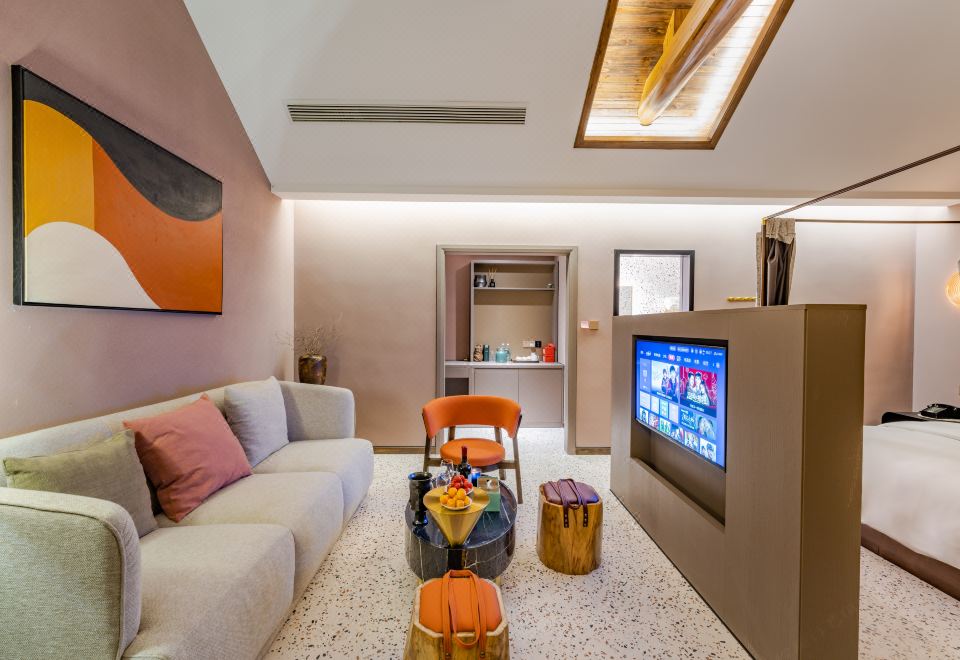 舊憶·園景大床房