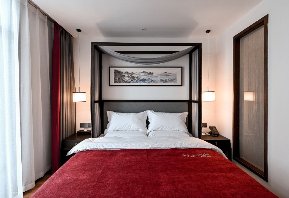 QIANNA HOTEL (Gongyi Huaxi Square)Executive Double Bed Room