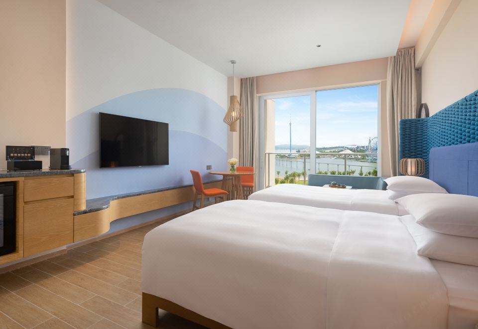 嘉賓軒豪華海景雙床房