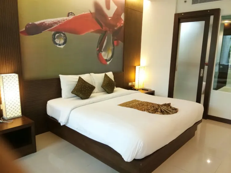 ห้องดีลักซ์ทางบันได