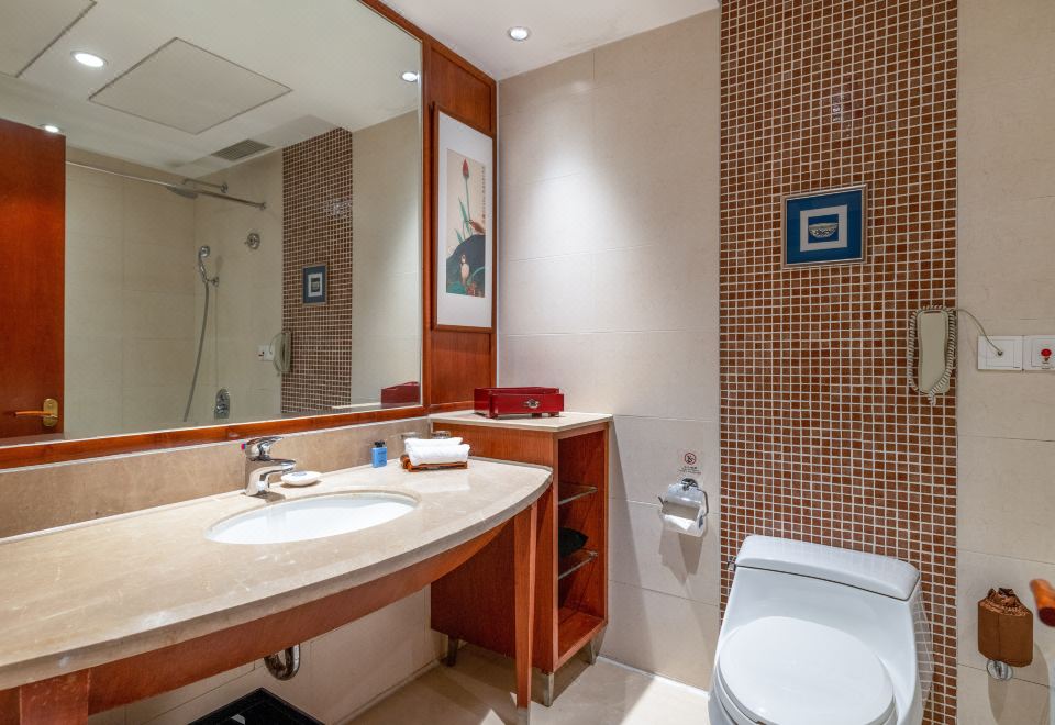 高級市景雙床房