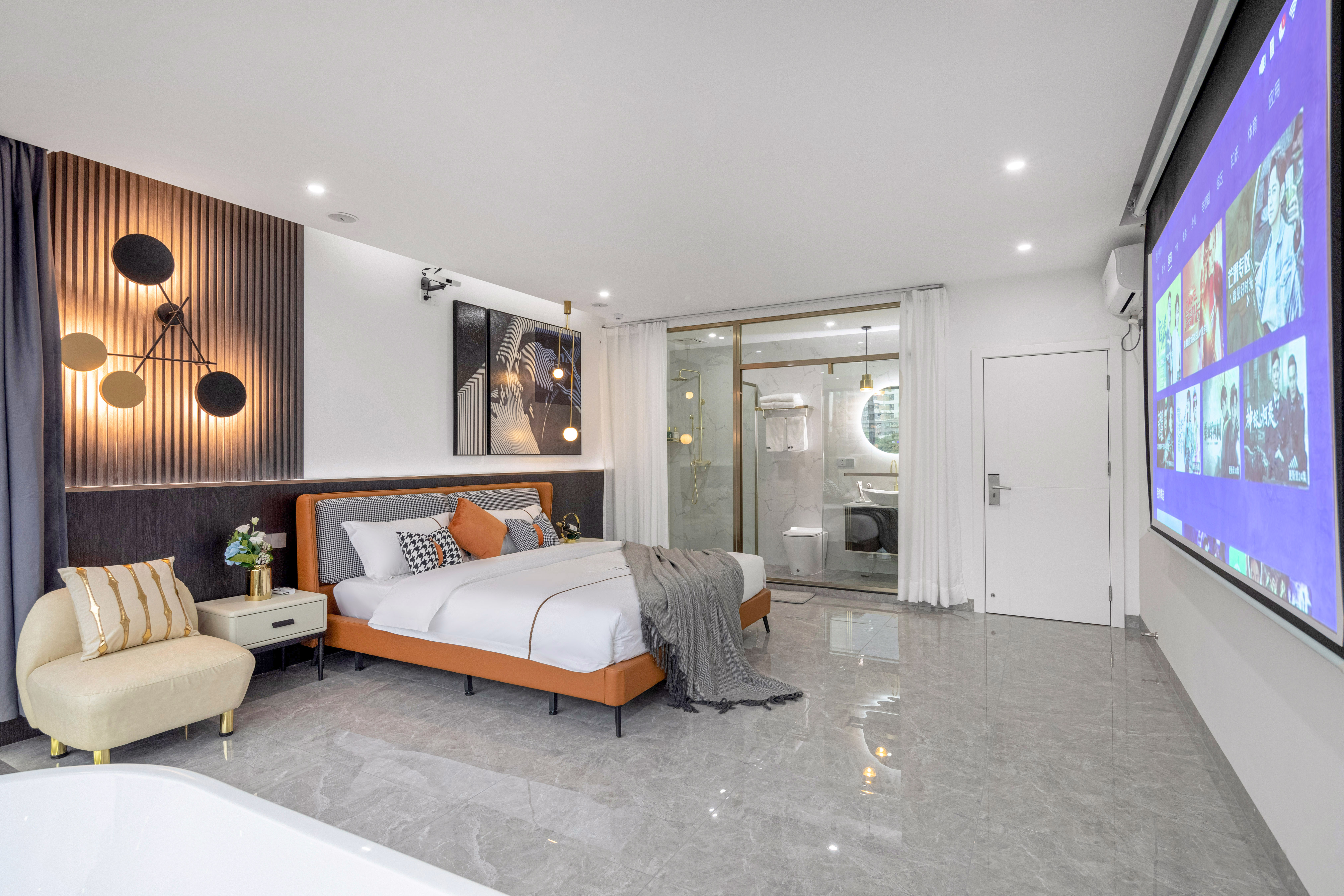 樂野·輕奢浴缸大床房