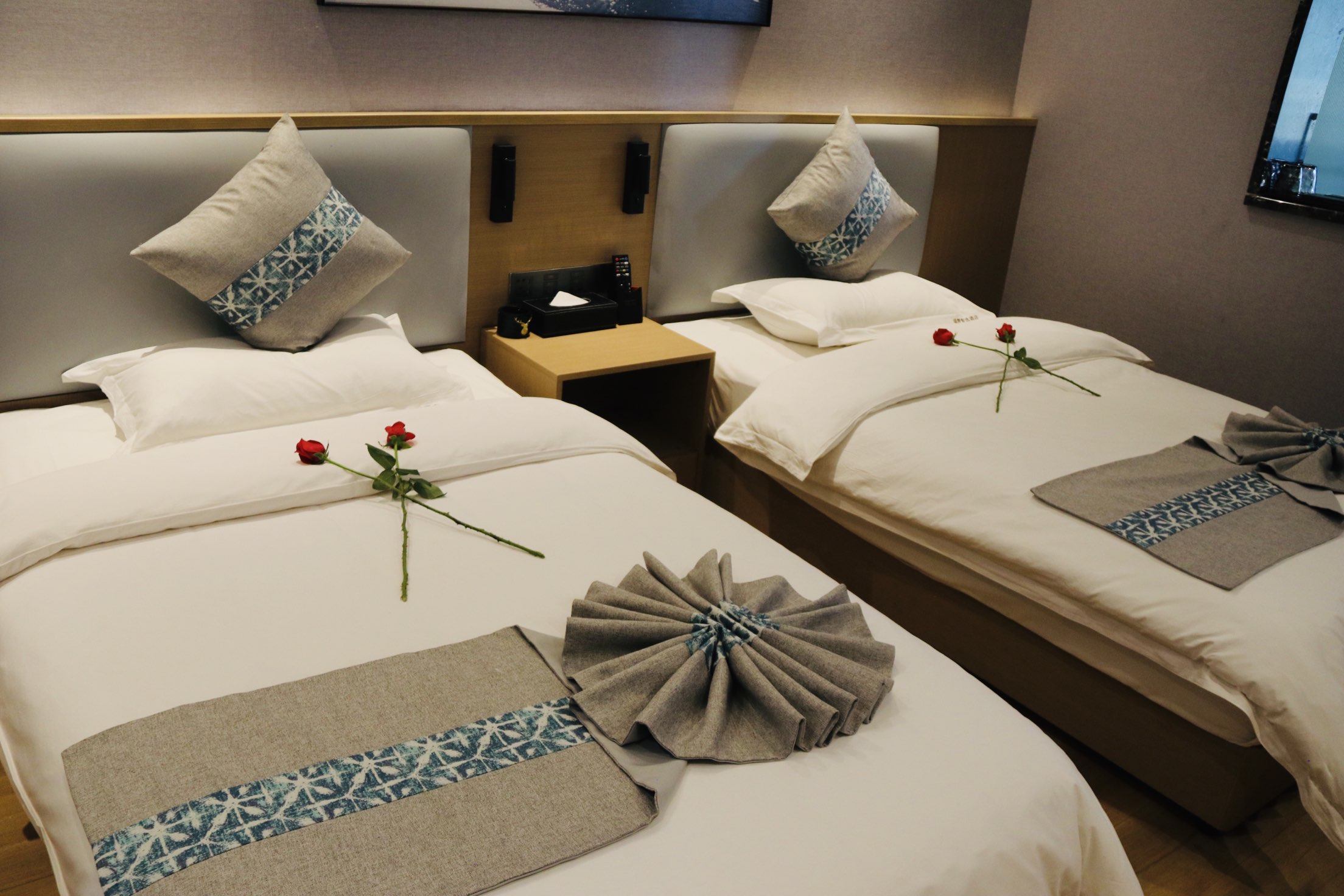 卓达雪山·观景双床房（恒温地暖）