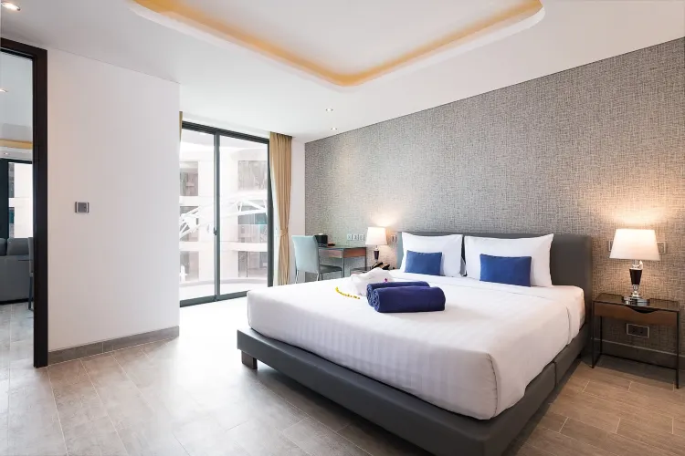 ห้องพัก, 1 ห้องนอน, วิวสระว่ายน้ำ