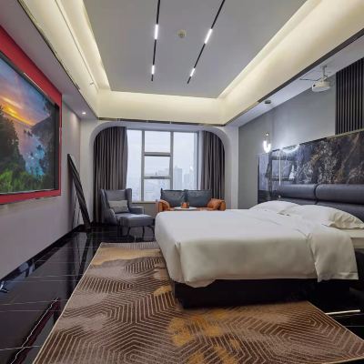 Business Double Bed Room (High Sky City View) 凱悦星享酒店（長沙IFS國金中心店）優惠