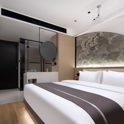 霍爾木茲投影大床房（新風系統+中央空調） X元素酒店（IFS國金中心五一廣場地鐵站店）優惠