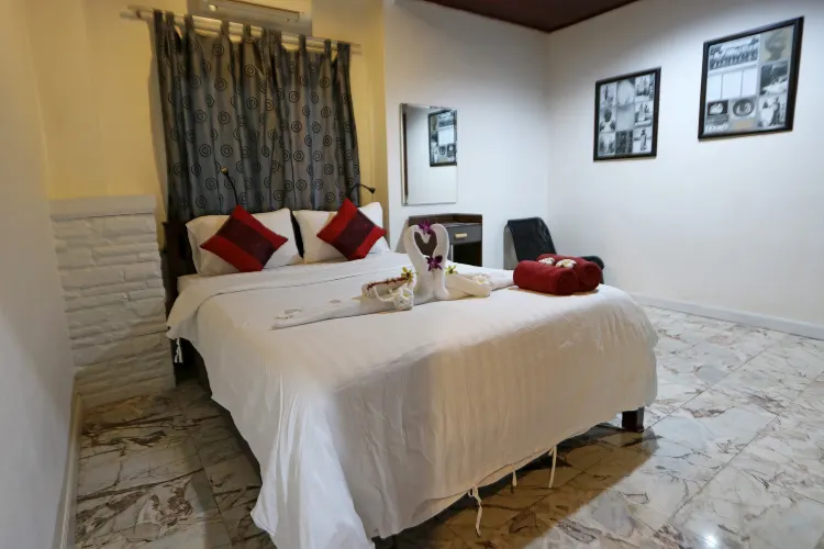 ห้องดีลักซ์สำหรับสามท่านพร้อมวิวทะเล