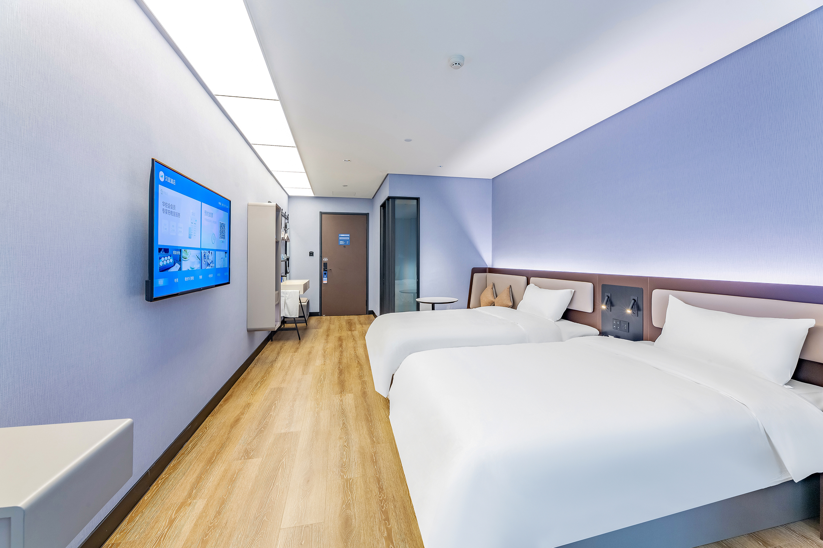 双床房（金可儿床垫+智能投屏）