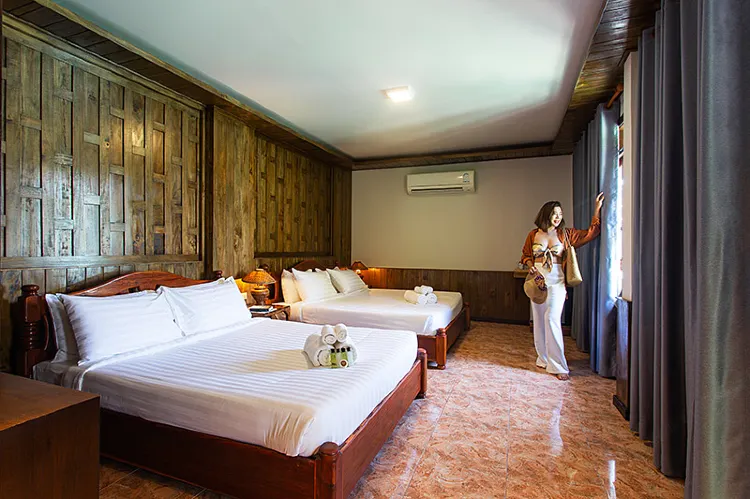 ห้องสำหรับครอบครัวพร้อมวิวทะเล