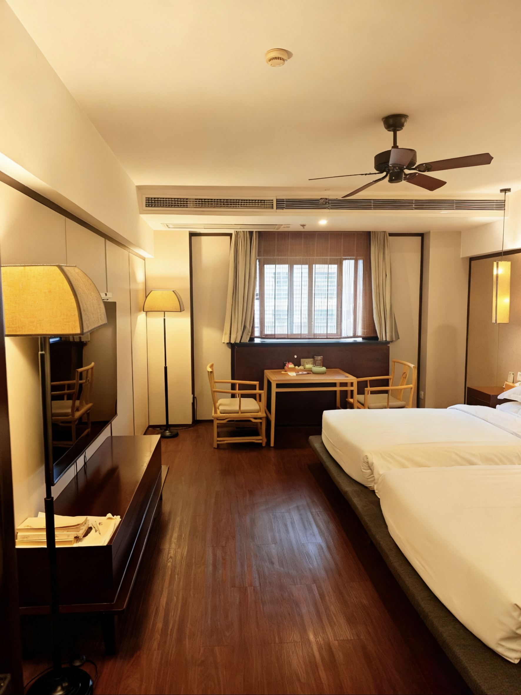 静心双床房（舒适宽床＋顶喷花洒＋智能电视投屏）