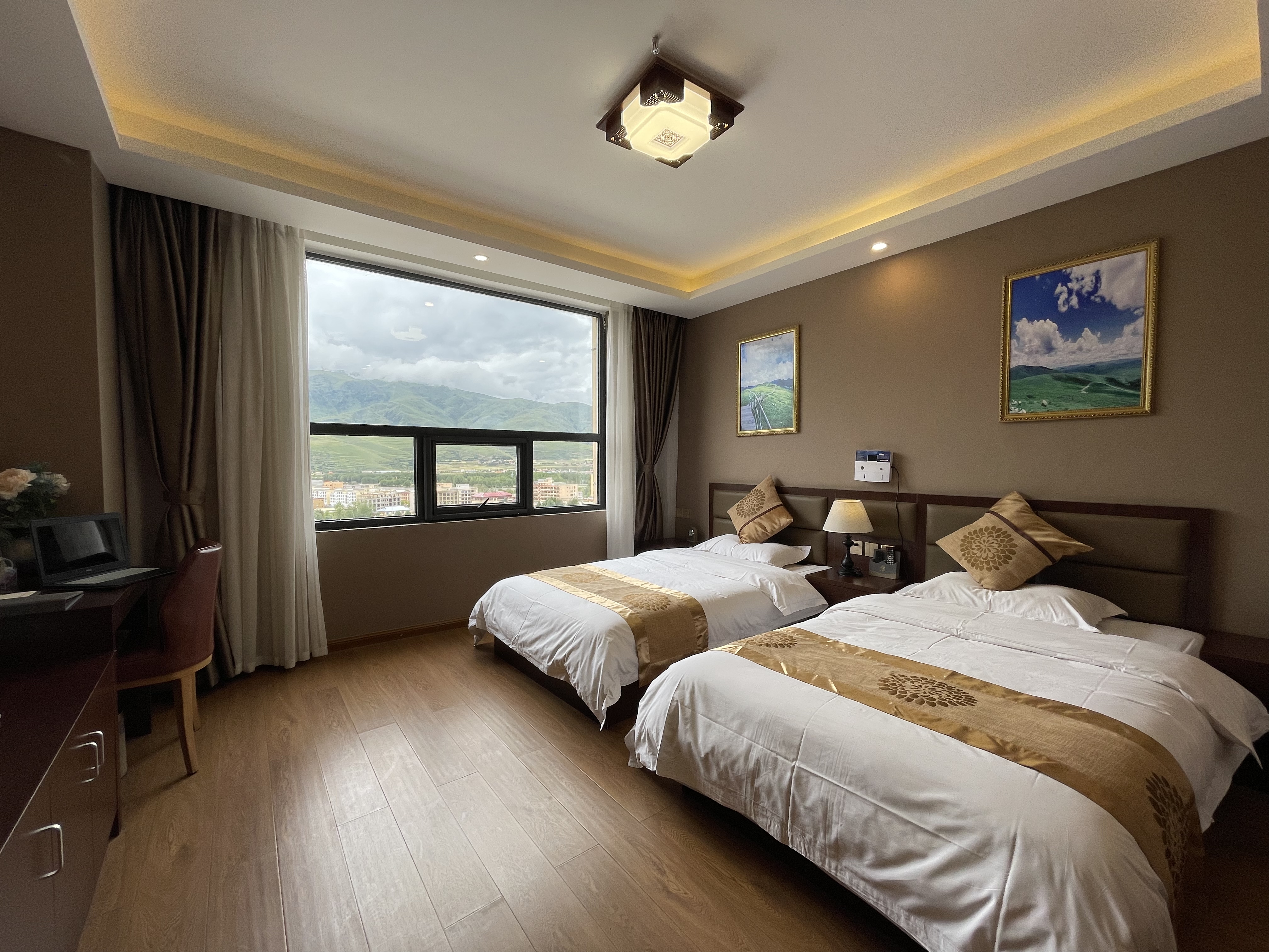 豪华供氧双床房