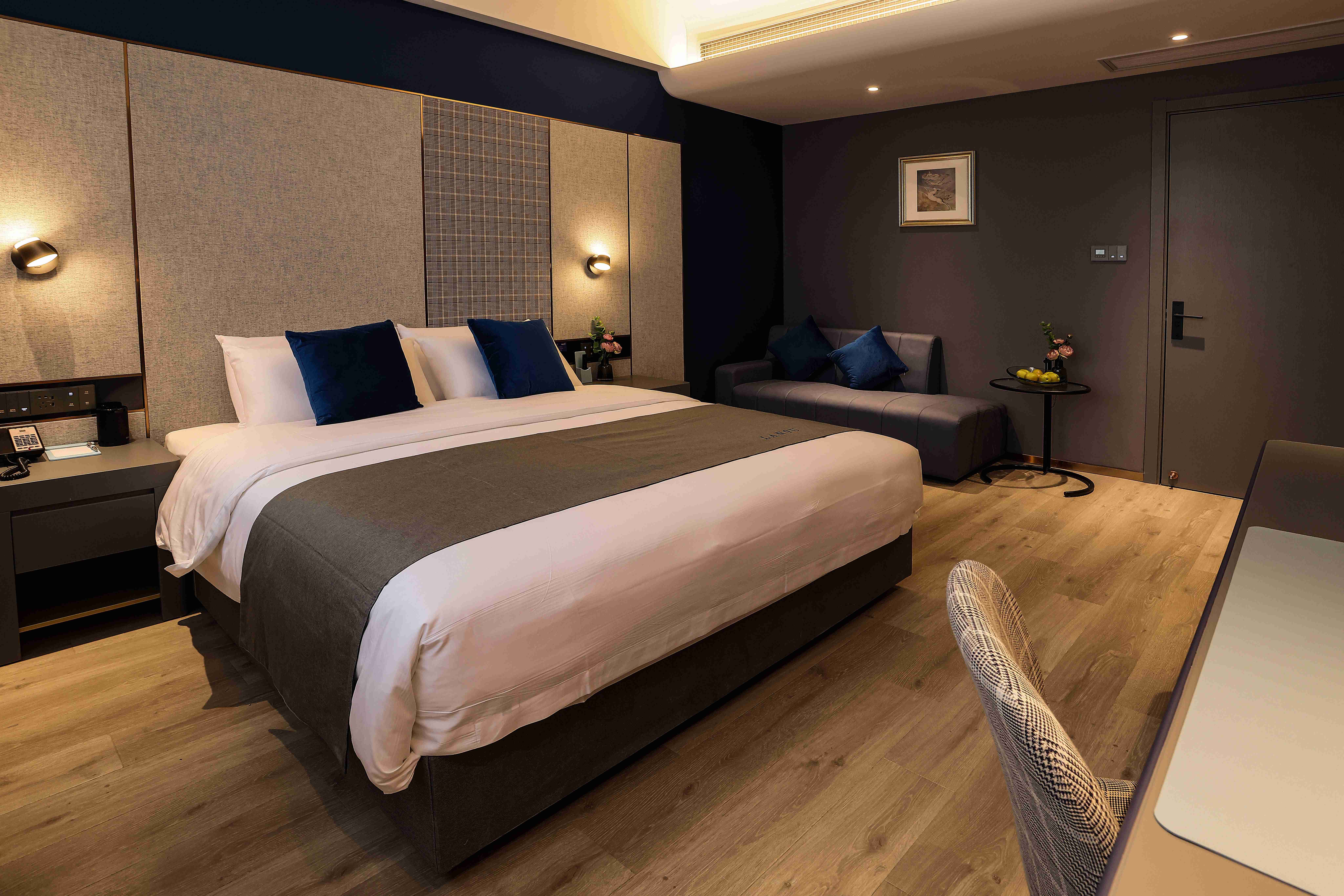 兰大师设计套房（全屋智能语音+小冰箱+独立卧室客厅）