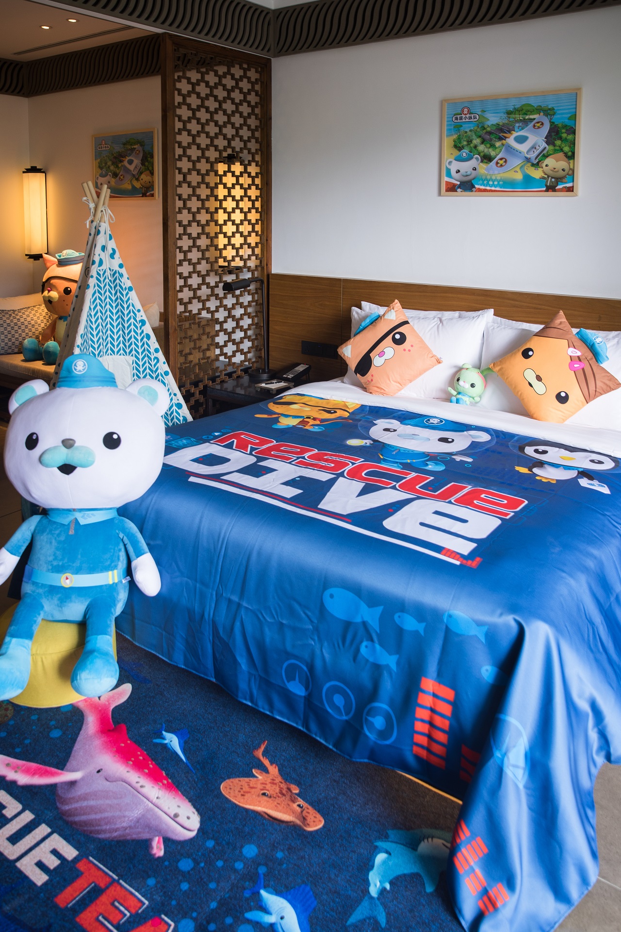 海底小纵队亲子房丨萌娃帐篷