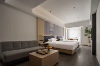Blue Geometry Hote!Zhengzhou XinzhengInternational AirportBranch Hoteles en 
