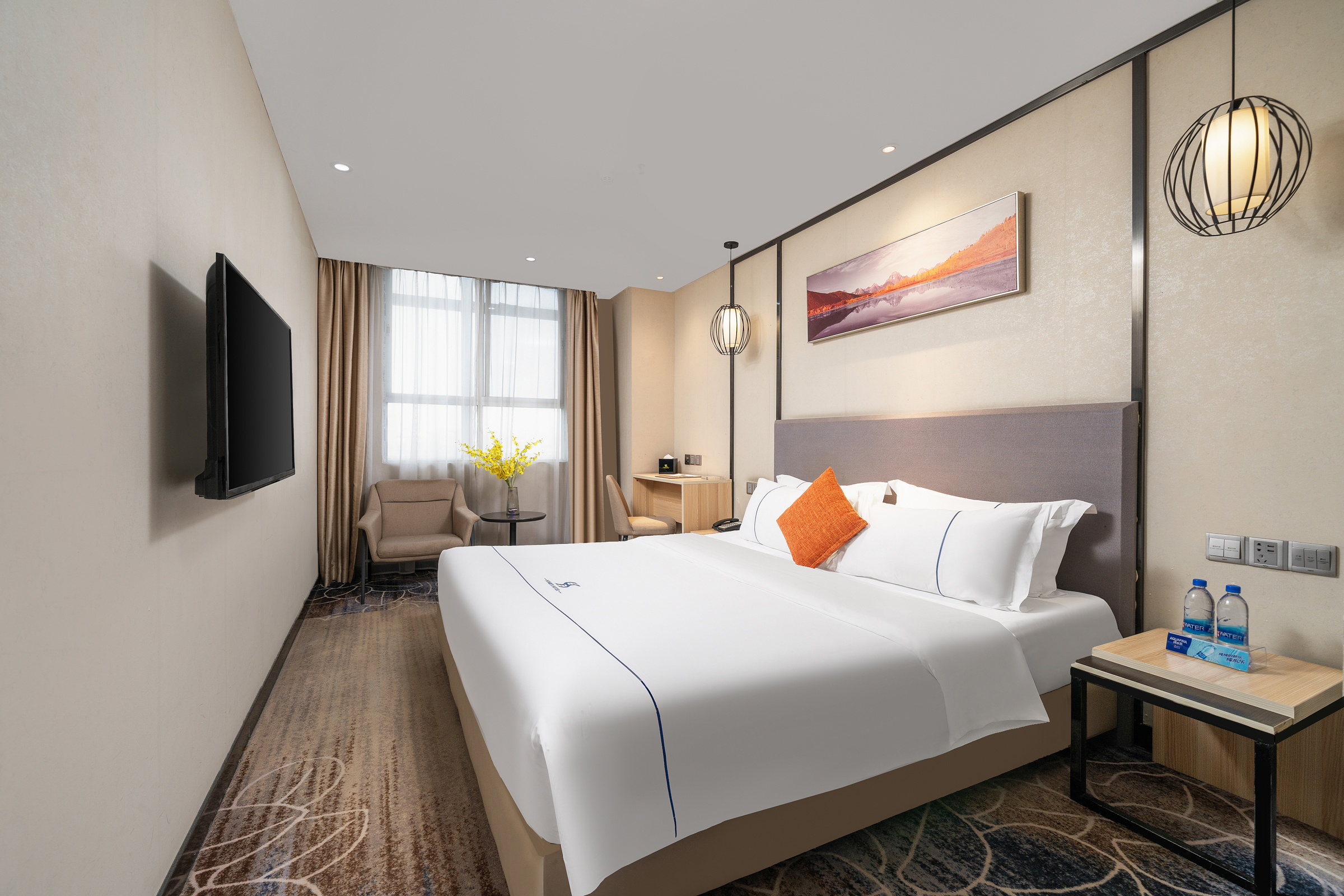 活力豪華大床房『零壓床墊+舒適睡眠』