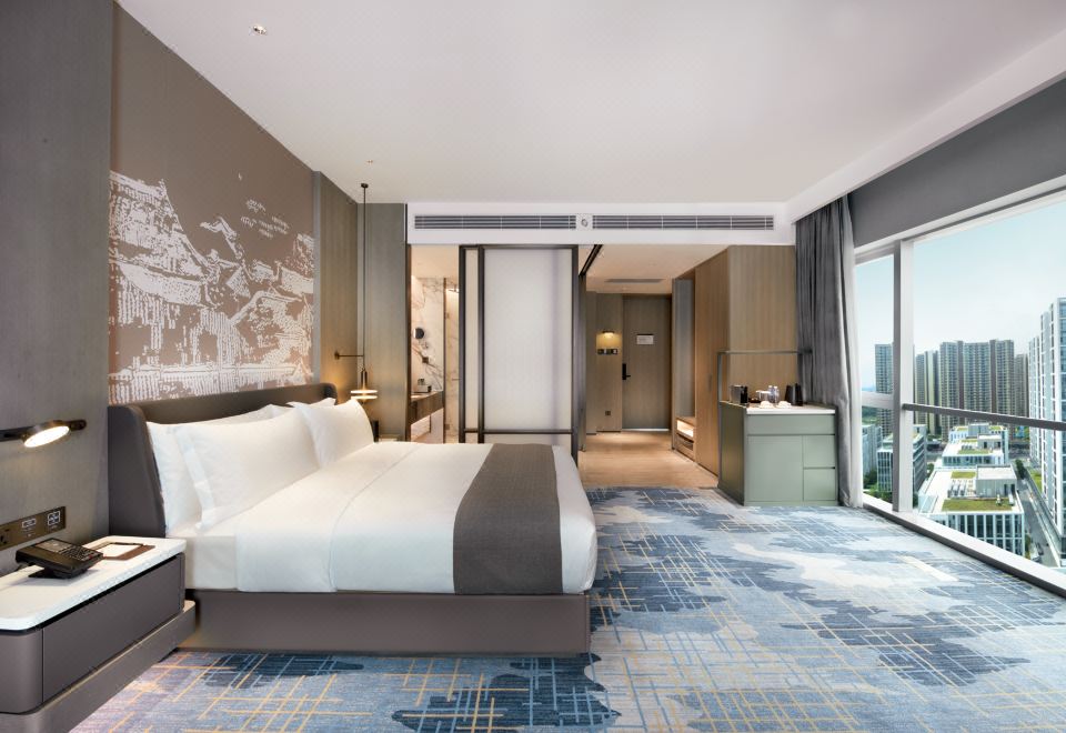 豪華園景大床房