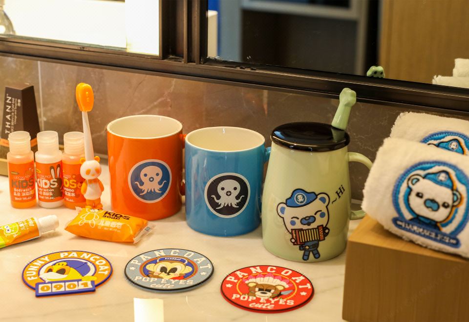 The Meixi Lake, Changsha Marriott Executive ApartmentsUnlimited Fun Kids' Octonauts Theme Family Room