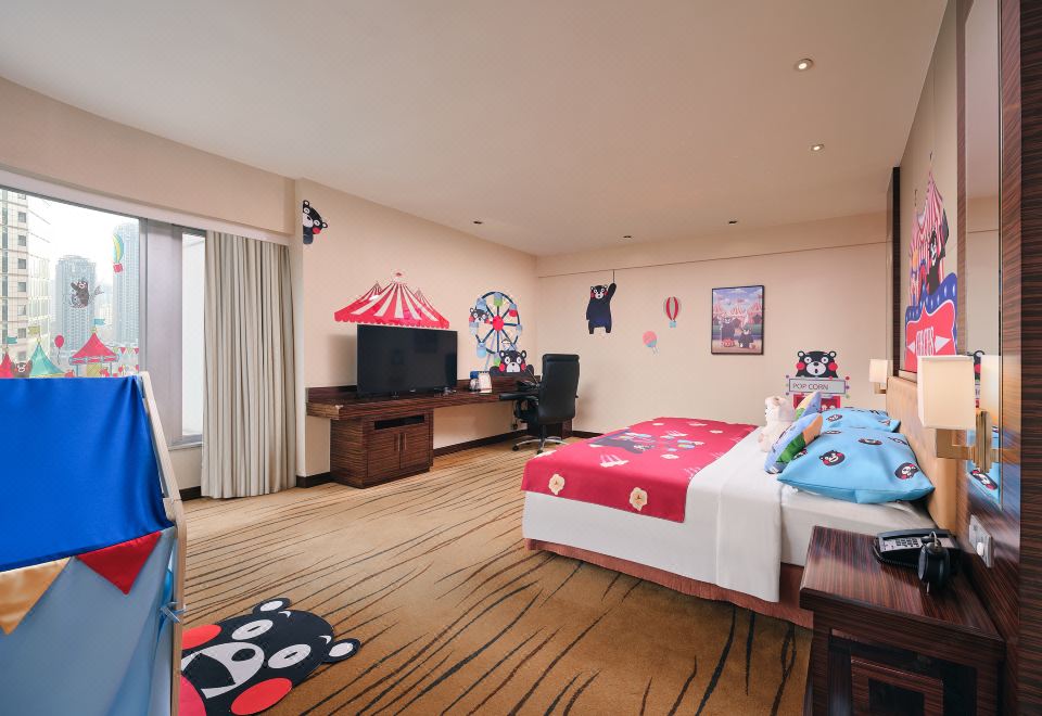 熊本熊主题亲子房