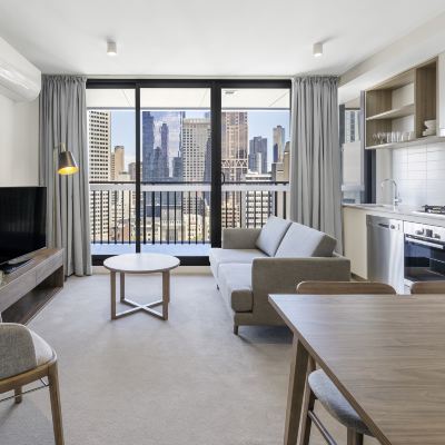 兩臥城景公寓帶陽台 墨爾本哈德維爾巷布雷迪公寓式飯店優惠