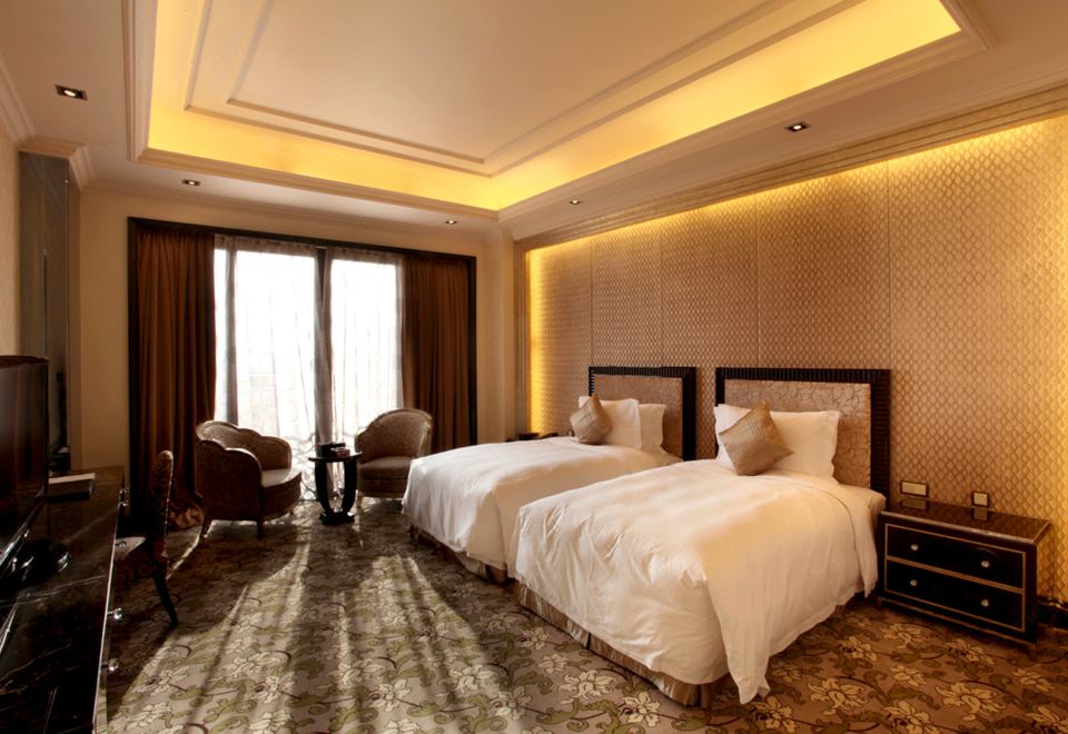 行政城景双床房