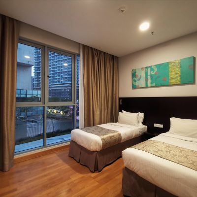 Tiga Bilik Tidur, Suite Premier, Bebas Rokok Kupon Trinidad Suites Puteri Harbour