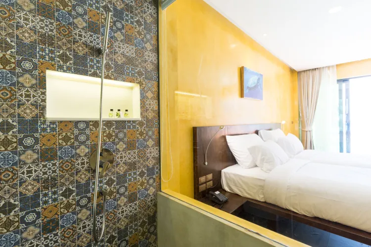 Beachfront Twin Room With Pool Access