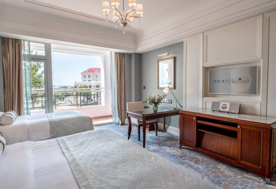 陽臺園景家庭房