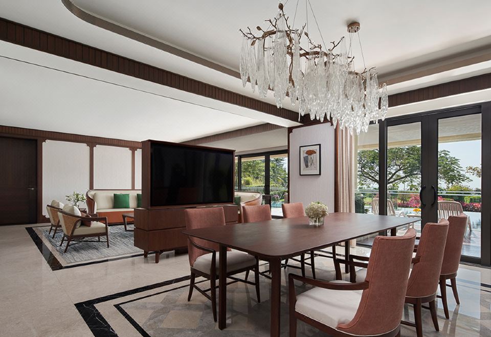 聆海三居别墅|多功能厅+棋牌室+KTV房+SPA房+恒温泳池