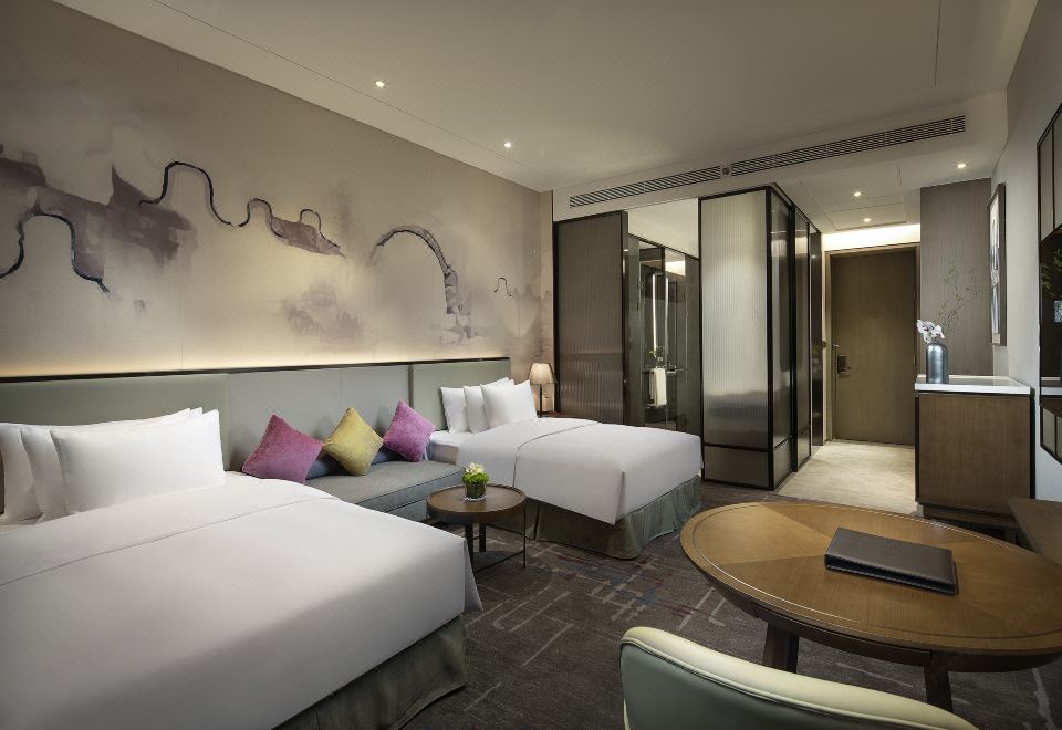 雪凌豪华城景双床房