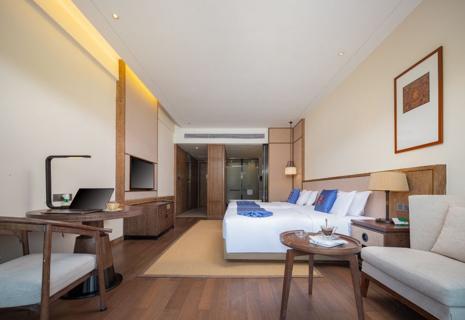 园景至尊双床房