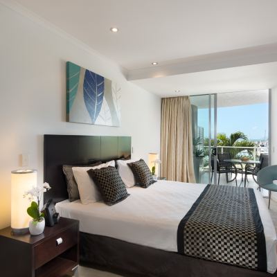 Two Bedroom Spa Apartment with Garden View at Marina Shores Promo Code