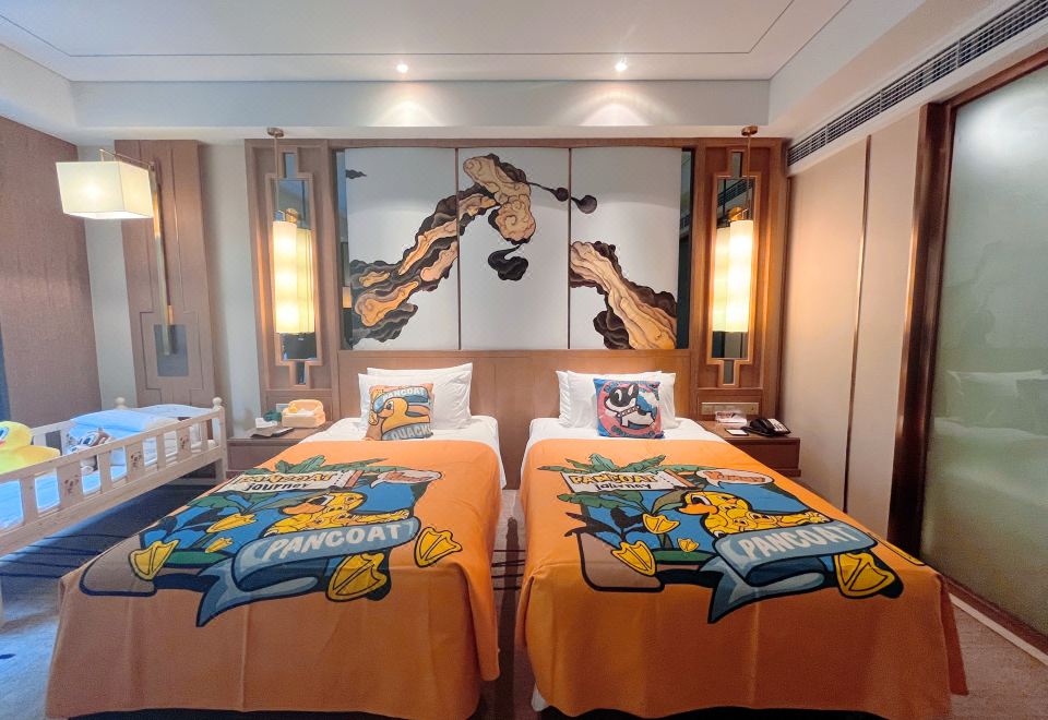 盼酷主題雙床房