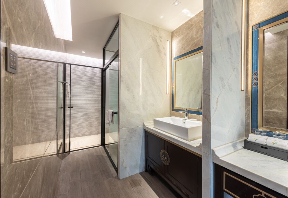 豪华娱乐地暖双床房