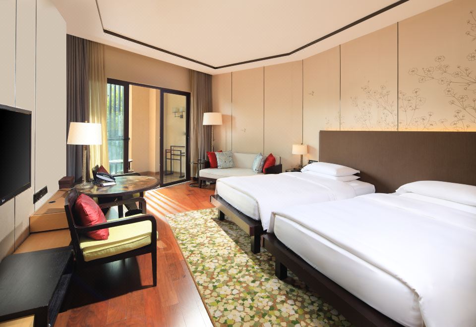 凱悅園景雙床房