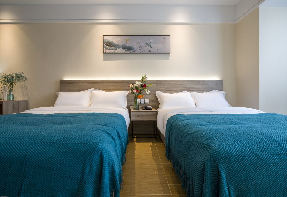 Japanese-Style Warm Sun Smart Twin Room With Zero Pressure Mattress (Spacious)