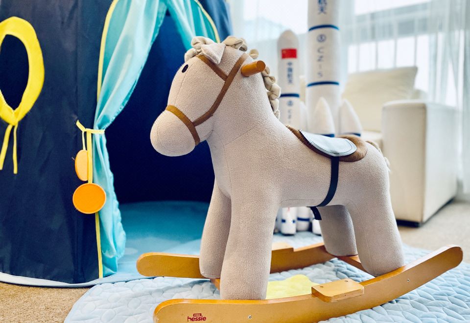 小小宇航员亲子超级大床房『深泡浴缸+童趣小帐篷』