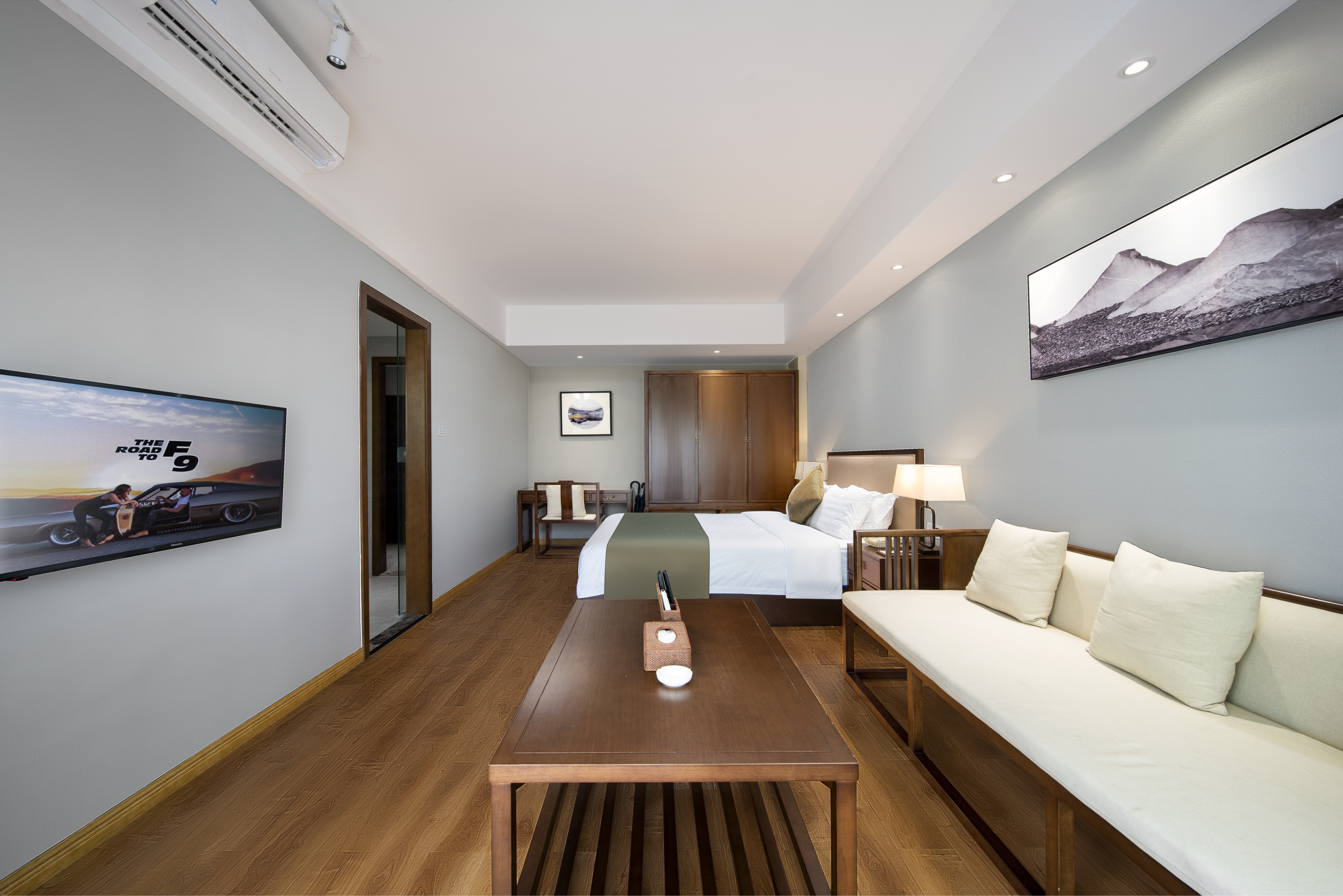 Sweetome Resorts (Qingcheng Shanju)特价房 -公寓楼大床房