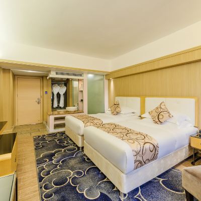 舒適雙床房 珠海拱北口岸嘉麗城景酒店優惠