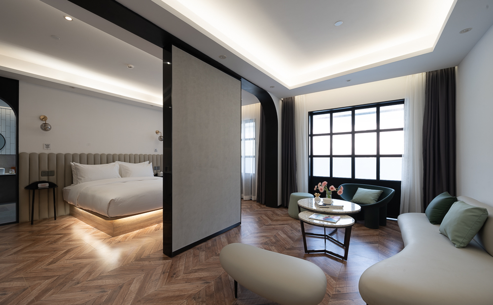 The  Ananas Hotel (Greenlake Branch)Charmy Way享乐套房-一室一厅+马歇尔+戴森+浴缸+冰箱