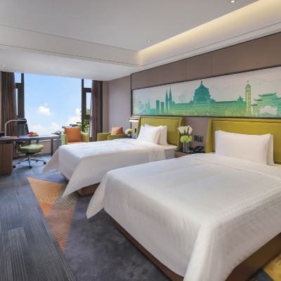 豪華商務雙床房 重慶觀音橋希爾頓歡朋飯店優惠
