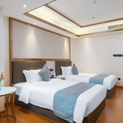 商務雙床房【記憶枕+飯店公區自助洗衣房】 深圳凱諾雅飯店（寶安國際機場T3航廈固戍地鐵站店）優惠