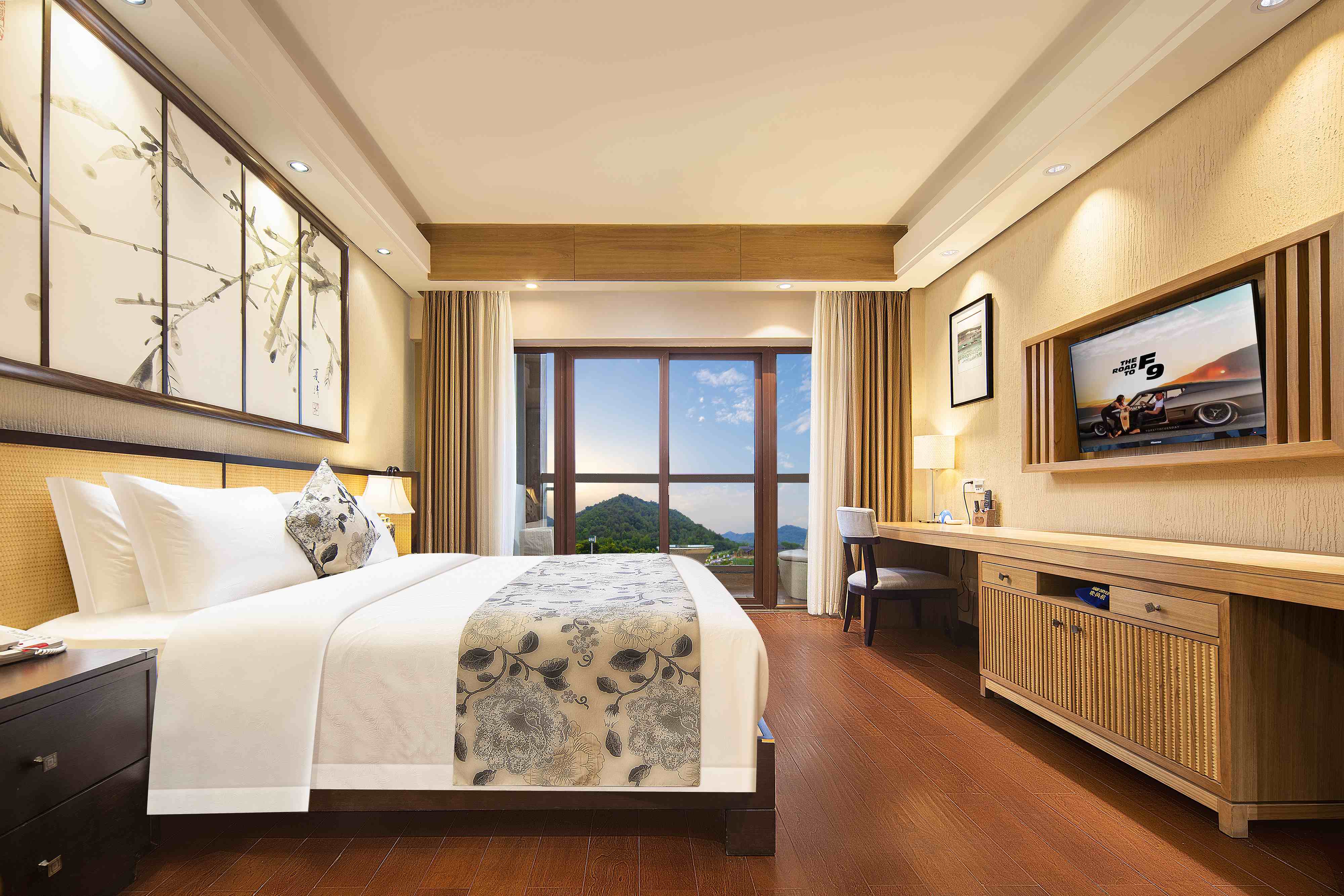 Sweetome Resorts (Qingcheng Shanju)豪华观景大床房