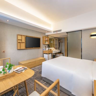 瑞竹溫泉單房（小冰箱+智能客控+智能衛浴） 梅園·悅竹飯店（福州三坊七巷店）優惠