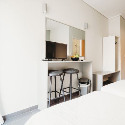 都市景觀一室房帶陽台 雅典工作室優惠