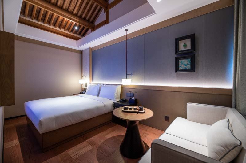 四合院-豪華大床房（京派庭院+智能客控+百年歷史）