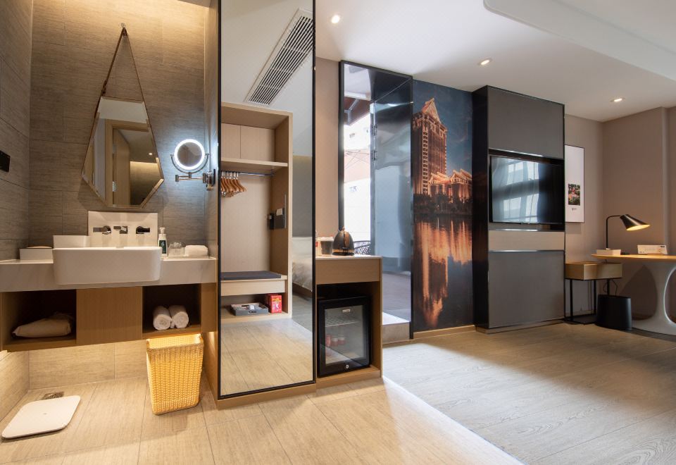 几木庭院双床房【配深睡枕+普兰特床垫+独立庭院】